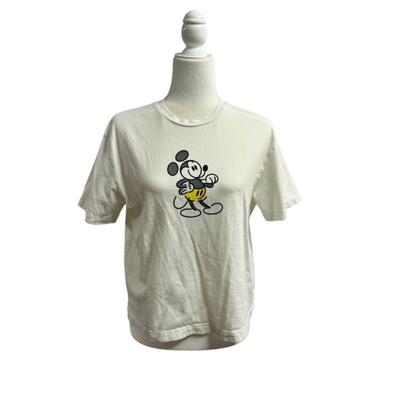 Disney Mickey Mouse Genuine Mousewear Short Sleeve T-Shirt White Medium - Picture 2 of 12